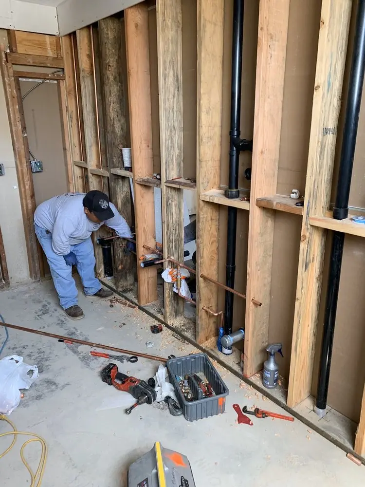 Commercial rough-in plumbing for Water Heater Replacement in Riverdale